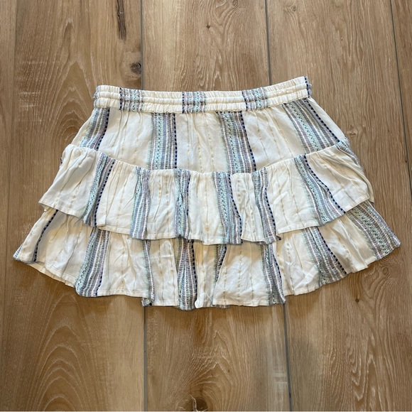 Surf Gypsy Tiered Mini Skirt - Picture 2 of 11